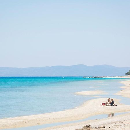 #Flh - Amalthia & Αthena Beachfront Houses In Pefkohori Exterior foto